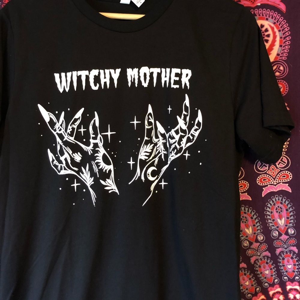 Black Witchy Mother Graphic Tee